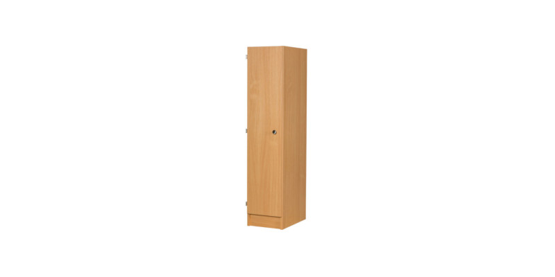 One Door Wooden Locker 1800mm