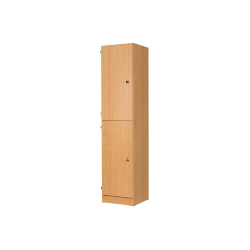 Two Door Wooden Locker 1370mm