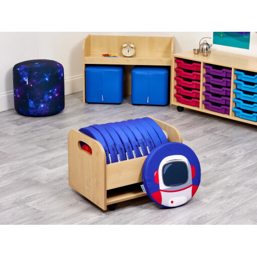 Space Illustration Seat Pads