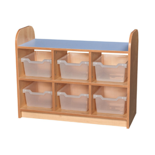 2 Tier Cube Tray Unit