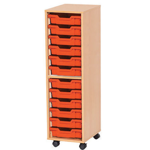 Single Tray Unit with 12 Shallow Trays