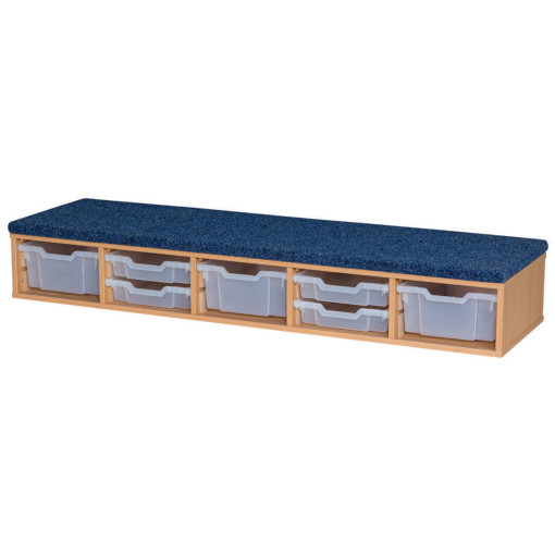 Classroom Step with 3 Deep + 4 Shallow Trays
