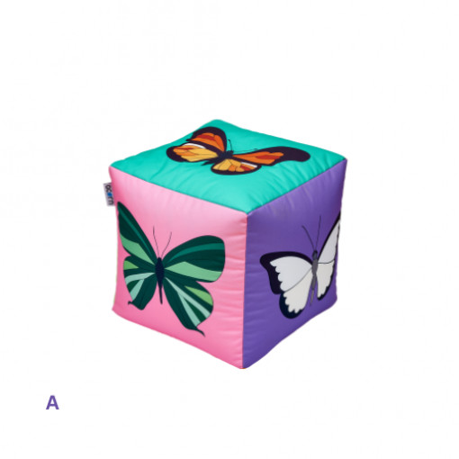 Assorted Butterfly Cubes - Set of 4 - Image 2