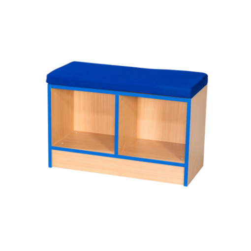 Folio Library Book Storage Bench with Cushion - Image 2