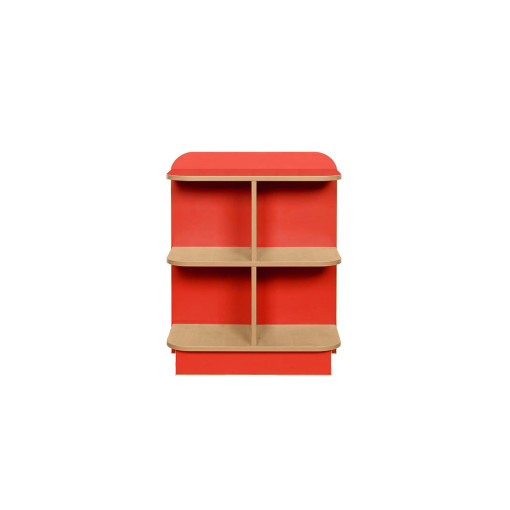 KubbyClass® D-End Cap Library Bookcase