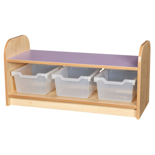Low Level 1 Tier Tray Unit