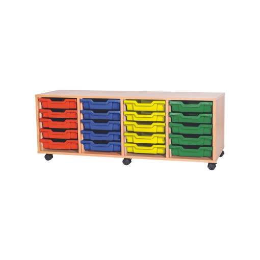 Quad-Tray-Unit-with-20-Shallow-Trays