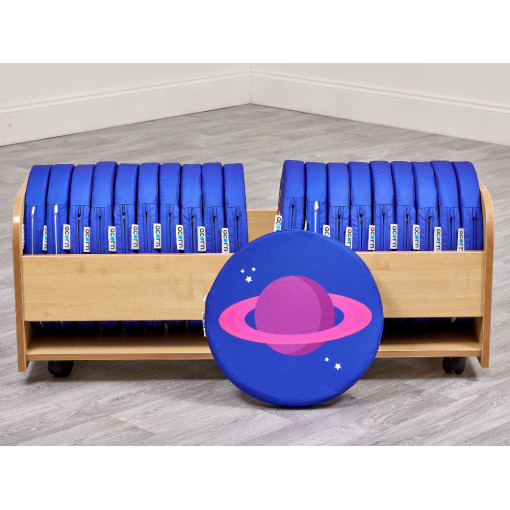 Space Illustration Seat Pads - Image 2