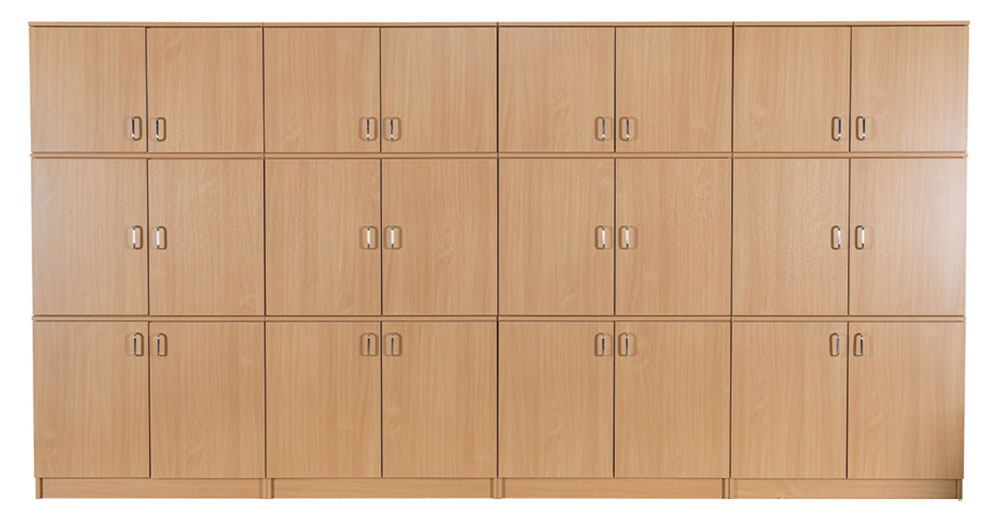24 Cupboards available in 5 colours.