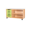 5 High 5 Tray Triple Shelf and Tray Unit