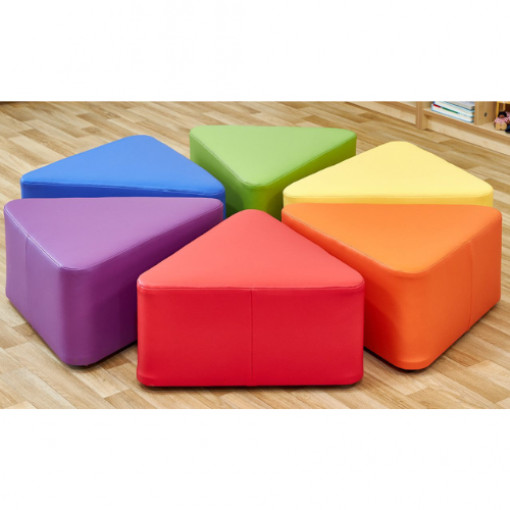 Large Wedge Foam Seat Set of 6