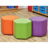 Mini Hexagon Foam Seat - Set of 3