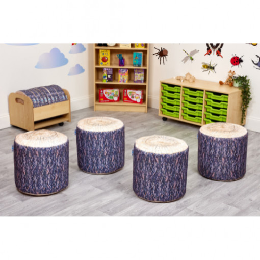 DP00147 Pine Large Seating Pods Set of 4