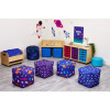 Assorted Space Cubes