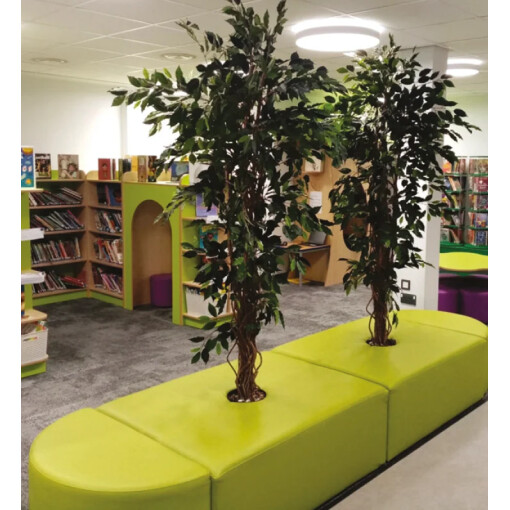 Acorn Double Tree Bench