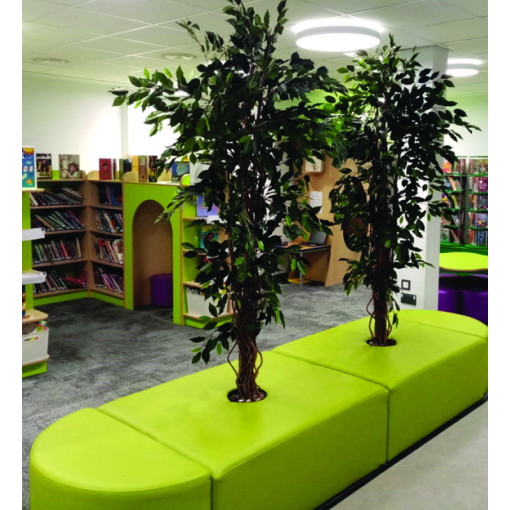 Acorn Double Tree Bench