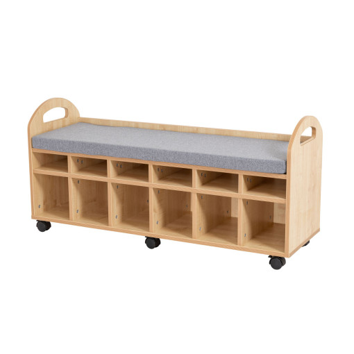 Large Cloakroom Bench - Image 2