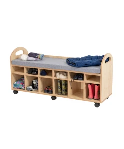 Large Cloakroom Bench