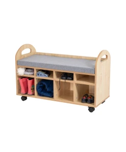 Compact Cloakroom Bench