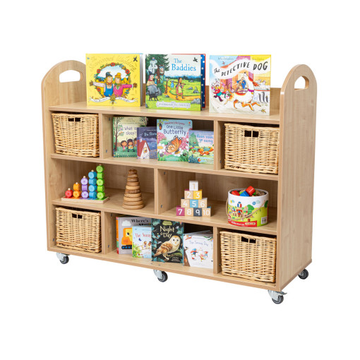 Mobile Wide Storage Shelving