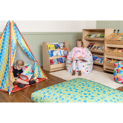 Kaleidoscope Primary Beanbag - Image 3