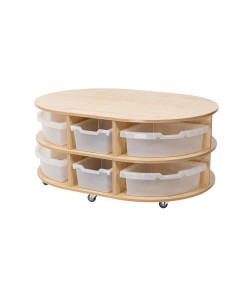 Oval Quadrant Units