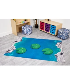 Fraction Lily Mats & River Floor Mat Set