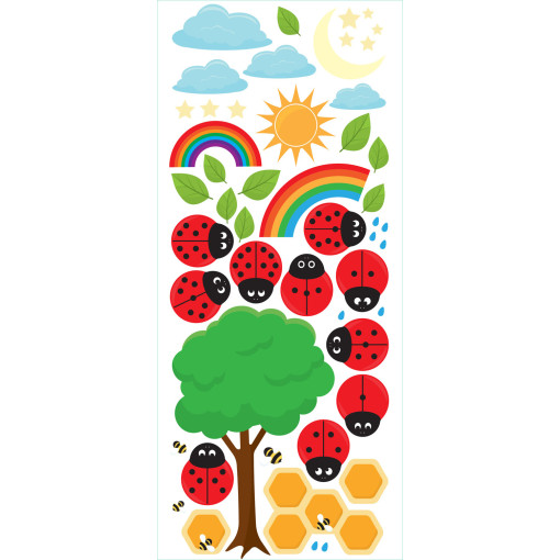 Ladybird Sticker Set
