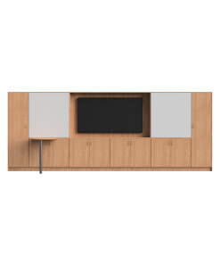 5 Metre wide Teaching Wall with Desk